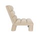 DUTCHBONE Fern loungestol - beige boucl stof