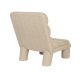 DUTCHBONE Fern loungestol - beige boucl stof