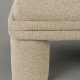 DUTCHBONE Fern loungestol - beige boucl stof