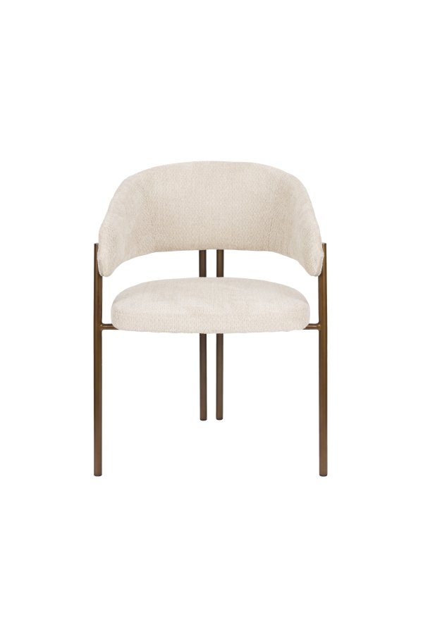 DUTCHBONE Stol Naida Beige