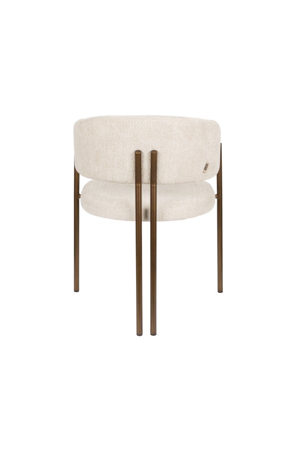 DUTCHBONE Stol Naida Beige