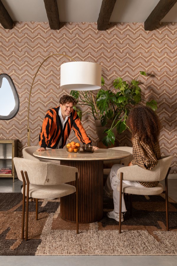 DUTCHBONE Stol Naida Beige