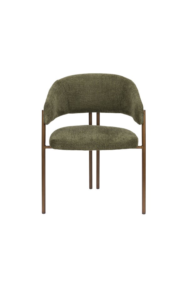 DUTCHBONE Stol Naida Grnn