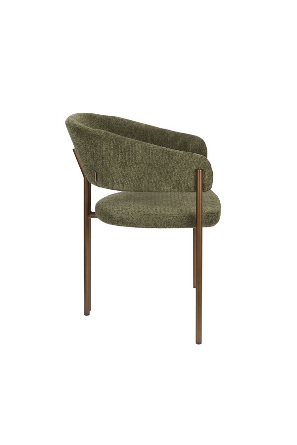 DUTCHBONE Stol Naida Grnn