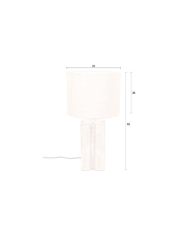 DUTCHBONE Bordlampe Roc