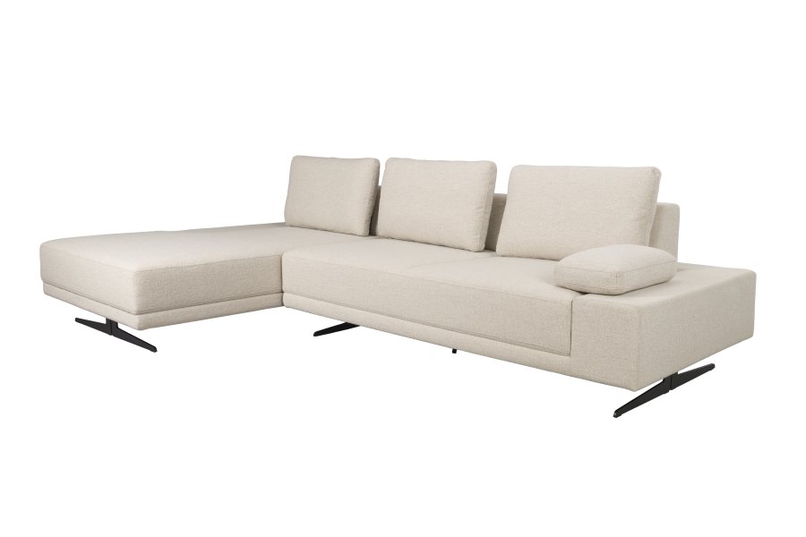 DUTCHBONE Sofa Shelly Off-White Venstre Sjeselong
