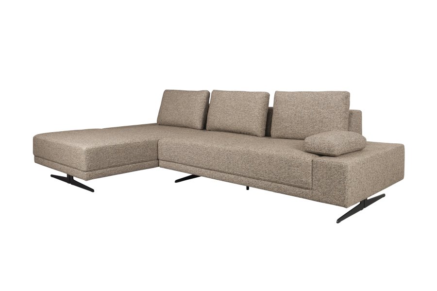 DUTCHBONE Sofa Shelly Cinnamon Venstre Sjeselong