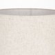 
ZUIVER Bibi bordlampe - krem lin og hvit betong
