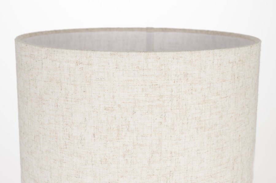 
ZUIVER Bibi bordlampe - krem lin og hvit betong
