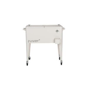 ZUIVER Be Cool udendrs kleboks, m. hndtag og hjul - creme (78x39x84,5)