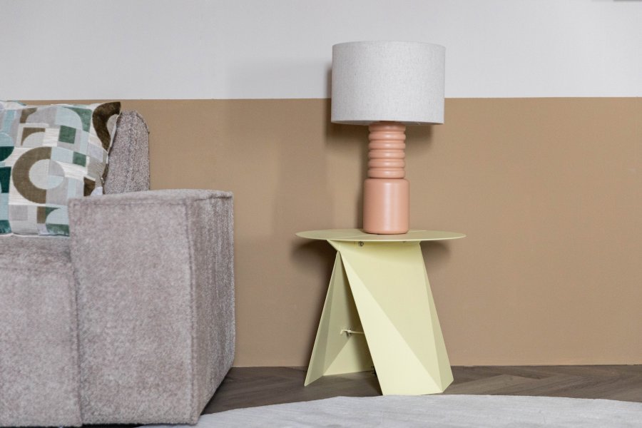 ZUIVER Sidobord Vikbar citron