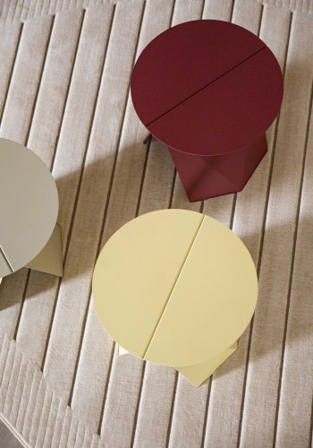 ZUIVER Sidobord Vikbar citron