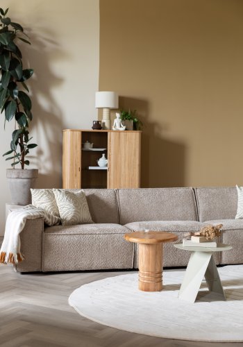 ZUIVER Sidobord Vikbart Beige