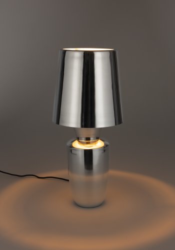 ZUIVER Bordlampa Klassisk Blank Silver