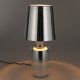 ZUIVER Bordlampa Klassisk Blank Silver