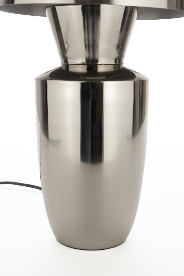 ZUIVER Bordlampa Klassisk Blank Silver
