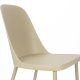 WHITE LABEL LIVING Pip spisestuestol - beige plast og stl 