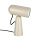WHITE LABEL LIVING Vesper skrivebordslampe - beige jern