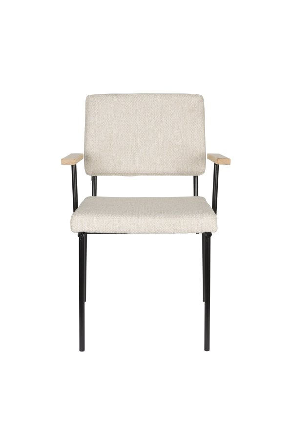 ZUIVER Lenestol Fellow Off White