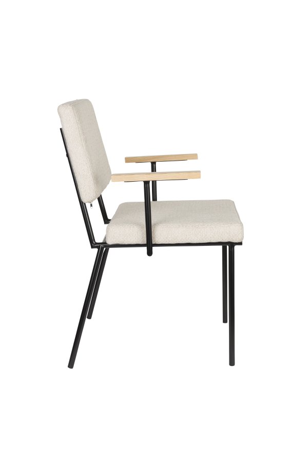 ZUIVER Lenestol Fellow Off White