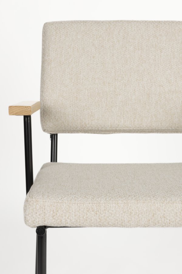 ZUIVER Lenestol Fellow Off White