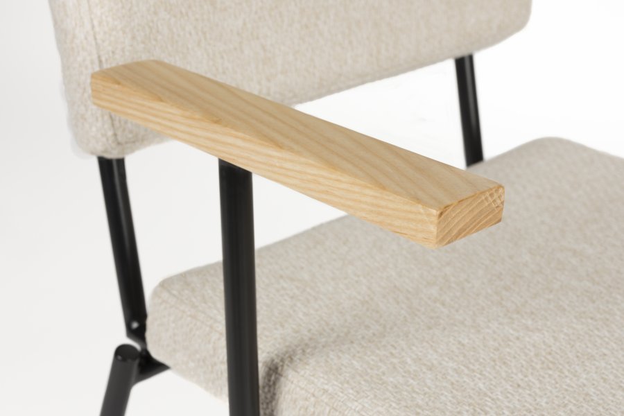 ZUIVER Lenestol Fellow Off White