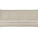 WHITE LABEL LIVING Cielke sovesofa - beige polyester og furu