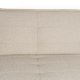 WHITE LABEL LIVING Cielke sovesofa - beige polyester og furu