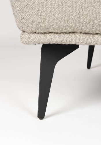 WHITE LABEL LIVING Cielke sovesofa - beige polyester og furu