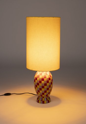 BOLD MONKEY Don't Be Afraid of Colour bordlampe - gul og multifarvet jern