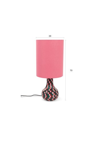 BOLD MONKEY Bordslampa Rosa, Don't Be Afraid of Colour