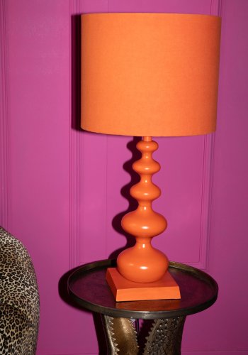 BOLD MONKEY N�r Orange er Konge bordlampe - orange jern