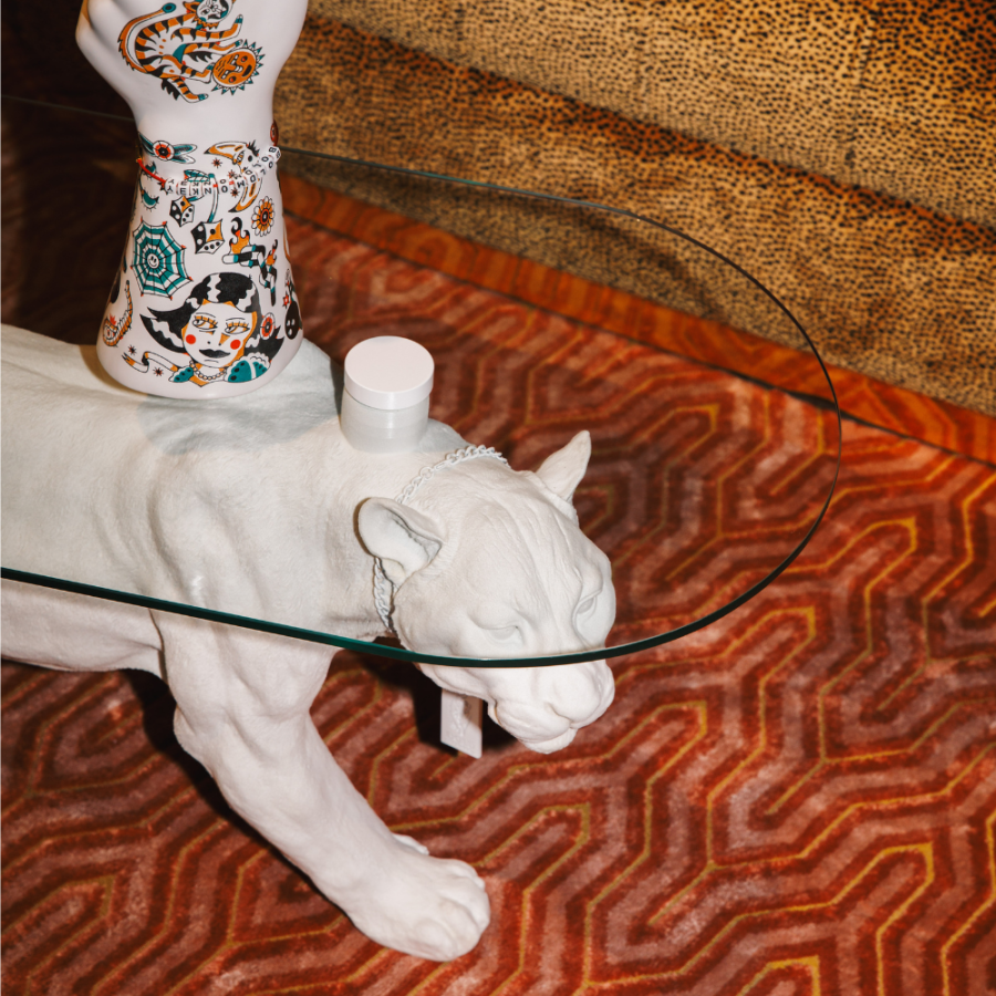 BOLD MONKEY Dope as Hell soffbord helt vitt