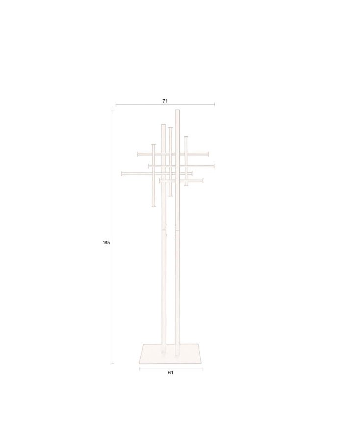 Dutchbone-kledningsstativ Rumex