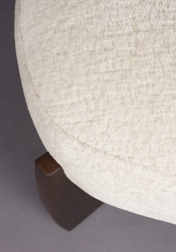 Dutchbone puff Emilius beige