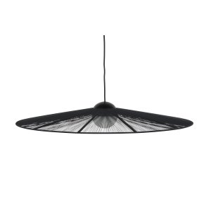 ZUIVER Belle loftlampe L - sort jern