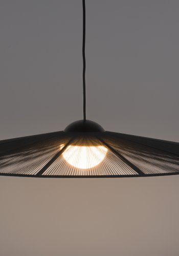 ZUIVER Pendel Belle L Svart