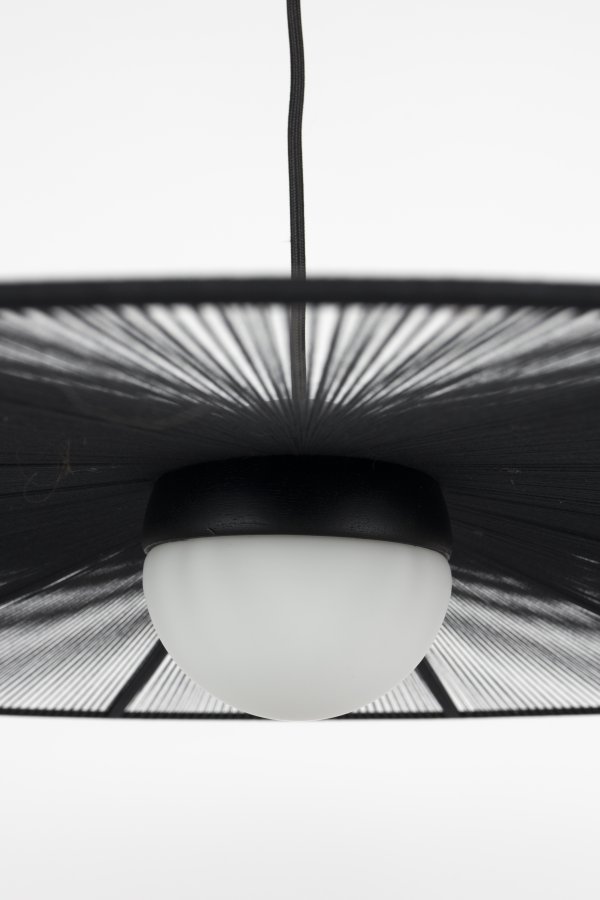 ZUIVER Pendel Belle L Svart