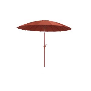 ZUIVER Sunshine parasol - rd polyester og rustfri metal (250)