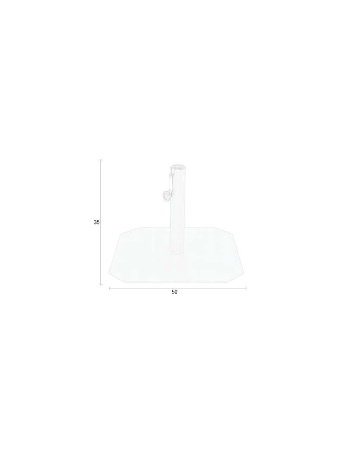 ZUIVER Sunbrella Sunshine Base Marsala