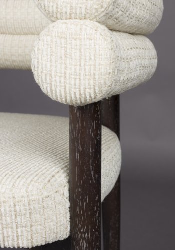 DUTCHBONE spisestuestol Sela off-white