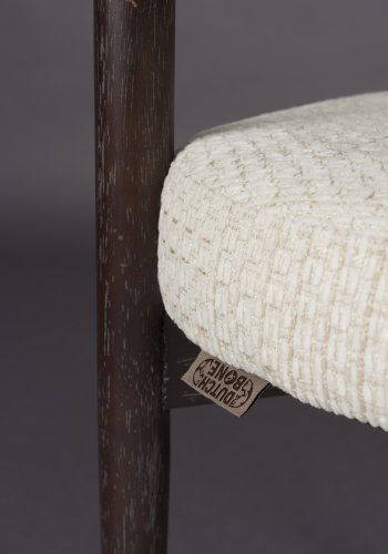 DUTCHBONE spisestuestol Sela off-white
