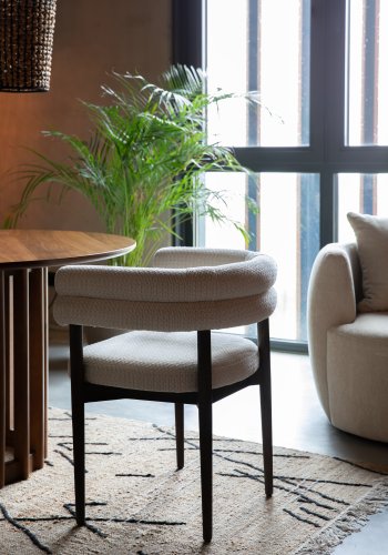 DUTCHBONE spisestuestol Sela off-white