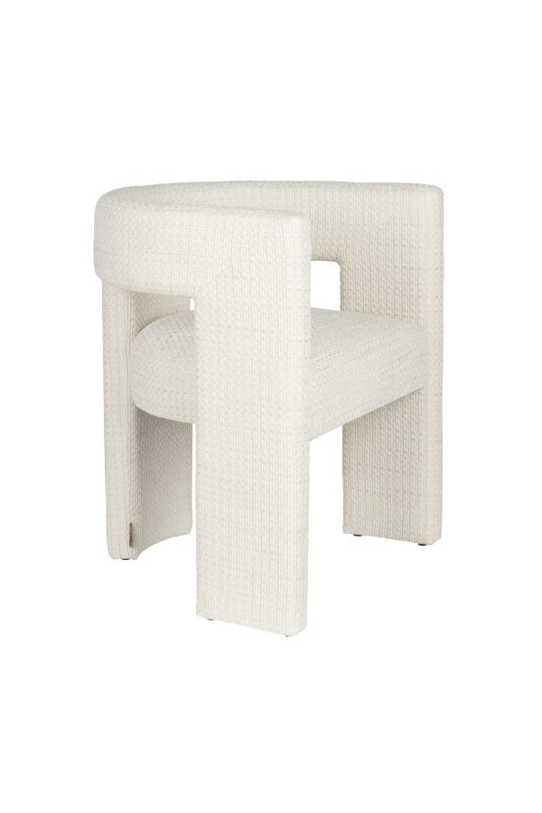 DUTCHBONE spisestuestol Medina offwhite