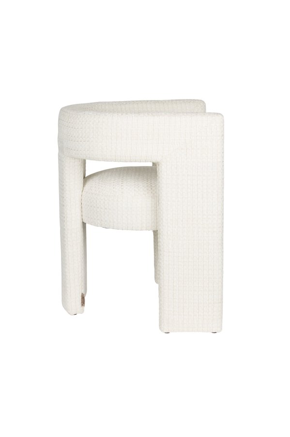 DUTCHBONE spisestuestol Medina offwhite