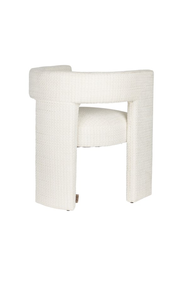 DUTCHBONE spisestuestol Medina offwhite