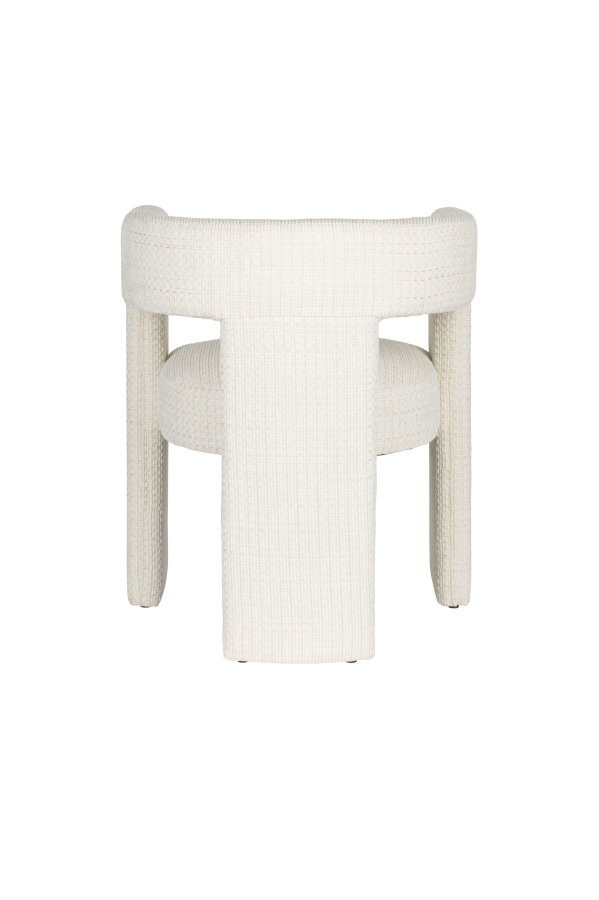 DUTCHBONE spisestuestol Medina offwhite