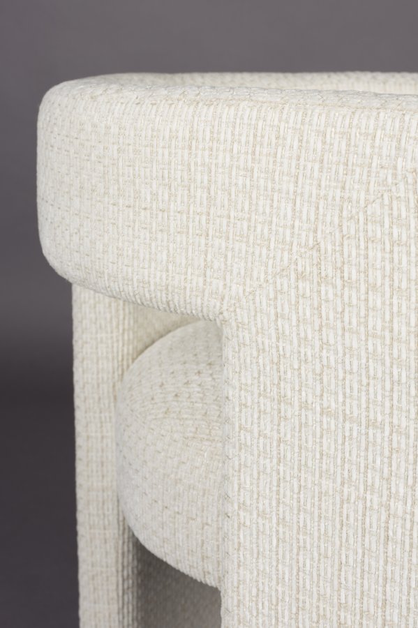 DUTCHBONE spisestuestol Medina offwhite