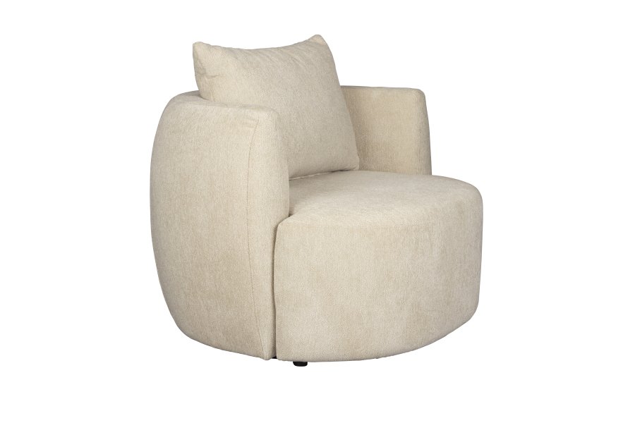 DUTCHBONE Lounge Chair Rocca Latte