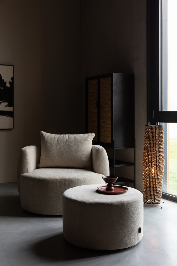 DUTCHBONE Lounge Chair Rocca Latte